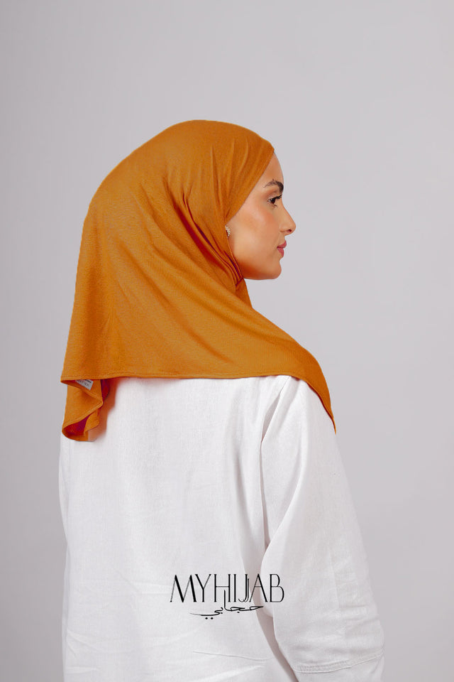 Foular Lycra - Moutarde foncé