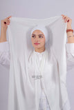 Crepe Bonnet Fermé - Blanche