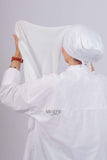 Crepe Bonnet Fermé - Blanche