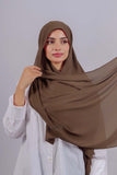 Crepe Bonnet Fermé - Marron