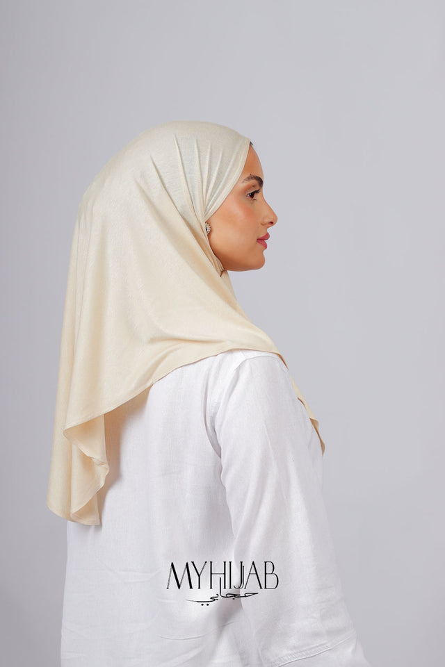 Foular Lycra - Beige clair