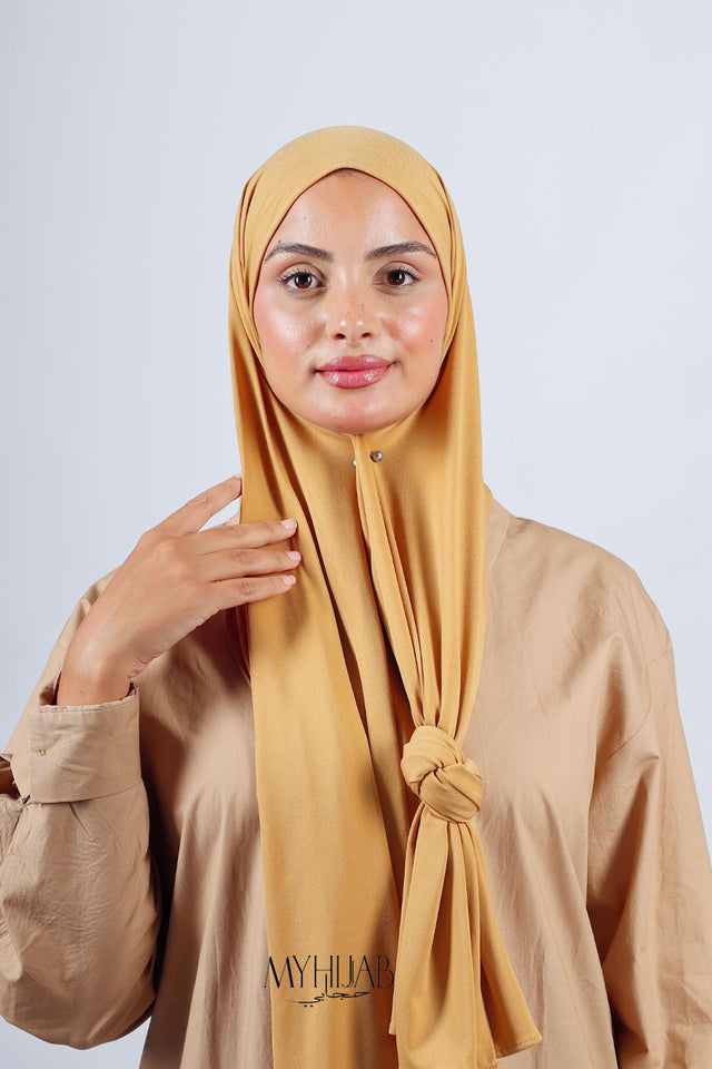 Jersey premium - Jaune moutarde clair