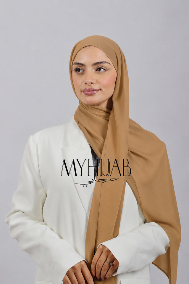 Châle Bonnet - Beige fonce