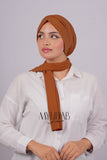 Turban Dubai - Orange brule