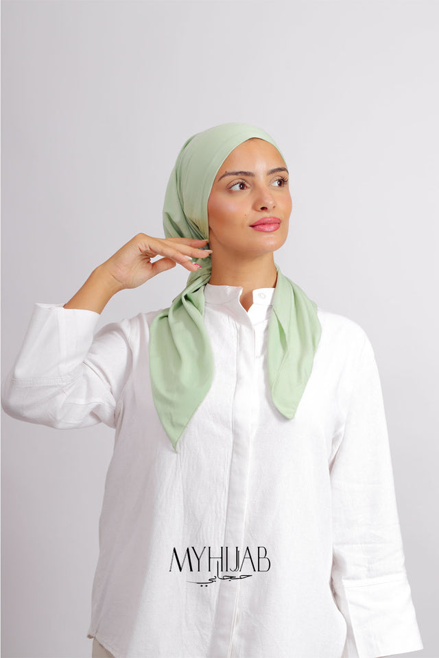 Turban Miral – Vert pastel