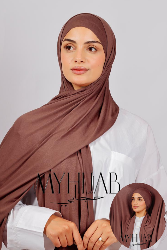 Lycra Bonnet Jasmine - Cacao