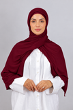 Lycra Bonnet Jasmine - Grenat