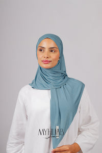 Foular Lycra - Bleu pale