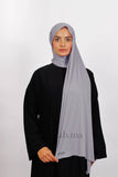 Lycra Coton - Gris lila