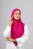 Foular Lycra - Rose fuchsia