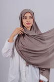 Crepe Bonnet Fermé - Taupe foncé