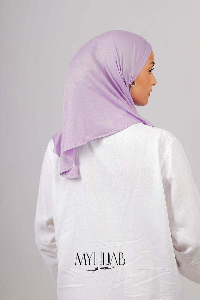 Foular Lycra - Mauve clair