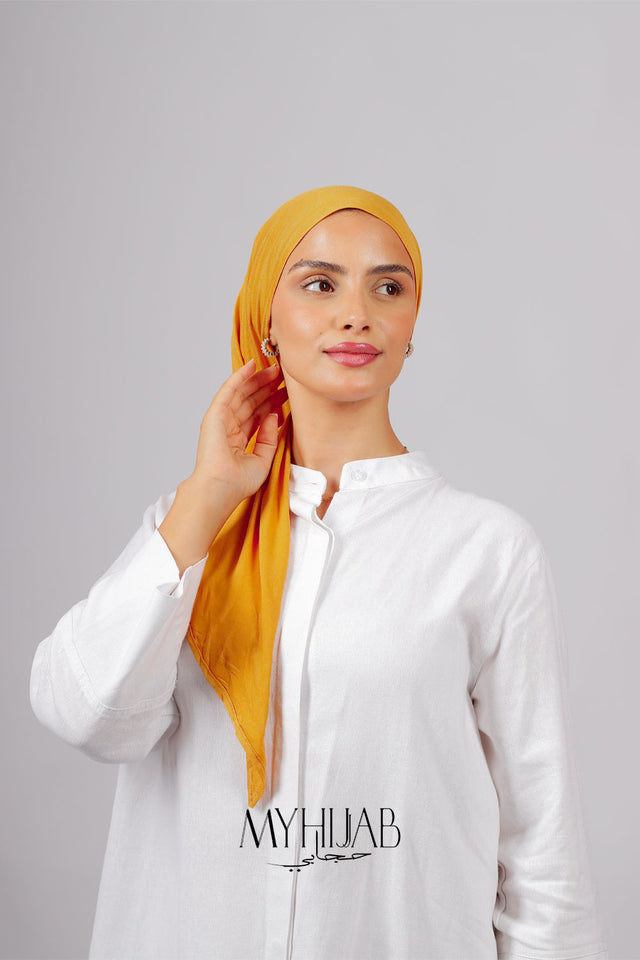 Foular Lycra - Jaune fonce