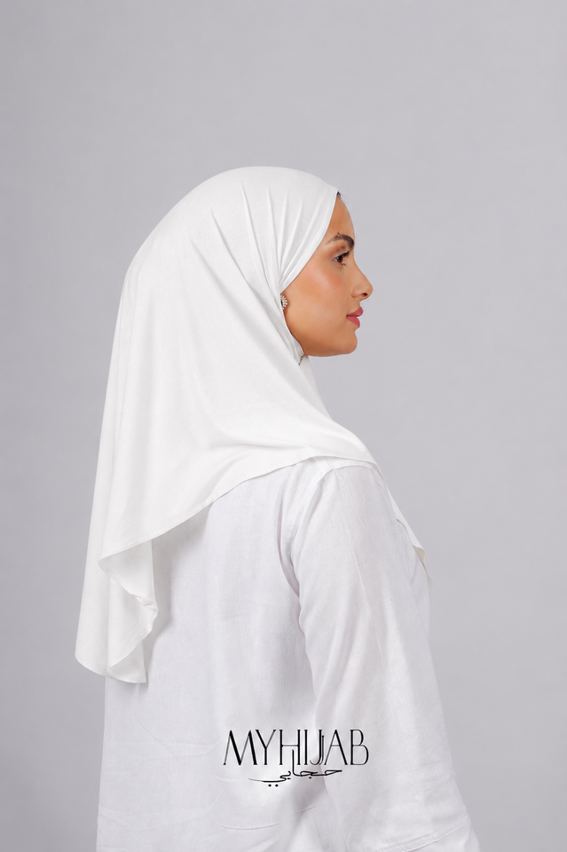 Foular Lycra - Blanche
