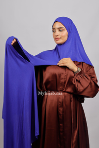 Lycra deux plis - Bleu roi