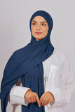 Lycra Bonnet Jasmine - Blue jeans foncé