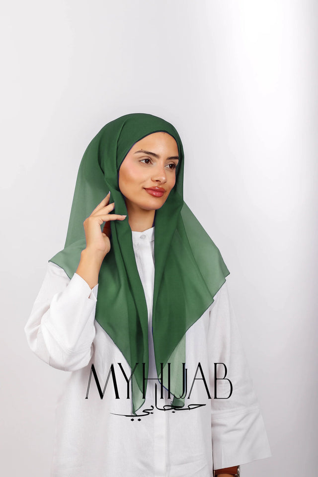 Foulard Turban Dégradé - Vert foncé
