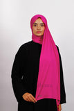 Lycra Coton - Rose fushia
