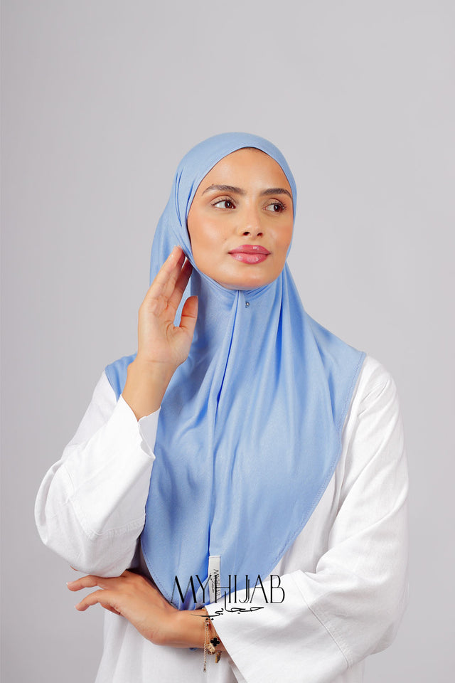 Foular Lycra - Bleu ciel