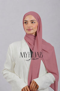 Châle Bonnet - Rose pink