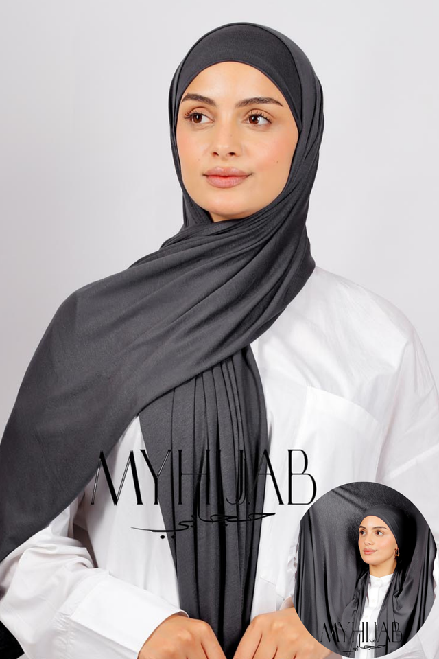 Lycra Bonnet Jasmine - Gris foncé