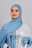 Lycra Bonnet Jasmine - Bleu pale