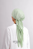 Turban Miral – Vert pastel