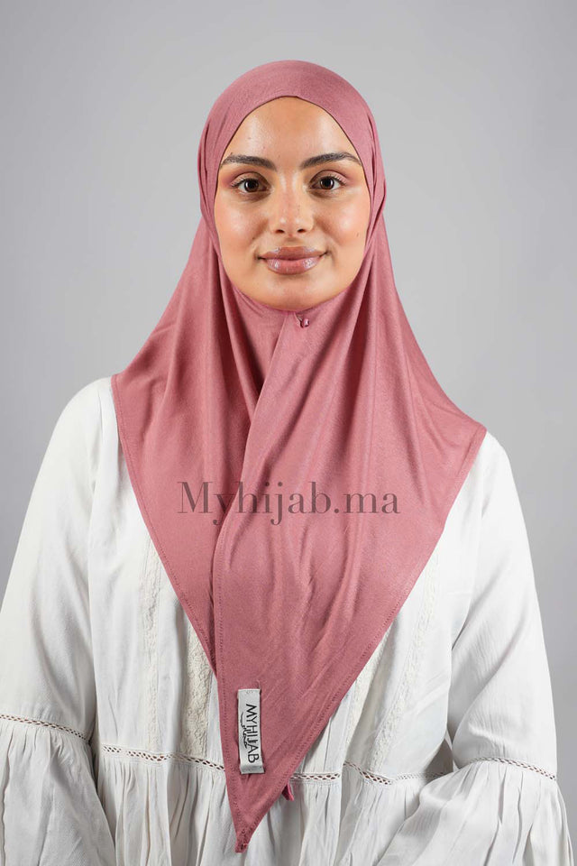 Foular Lycra - Rose cashir