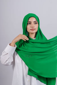 Crepe Bonnet Fermé - Vert gazon