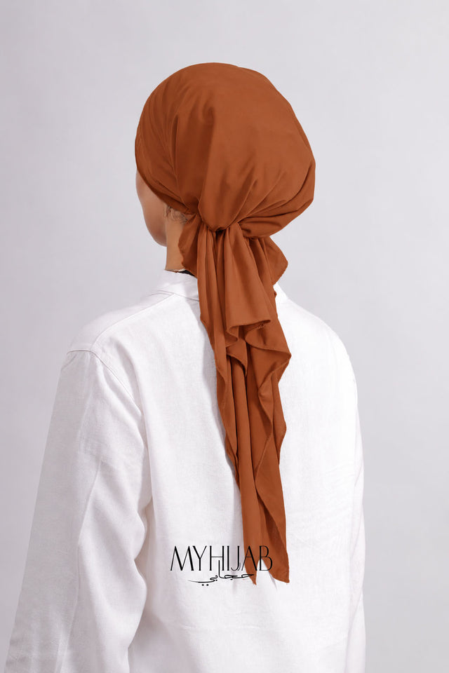 Turban Miral – Orange brûlé
