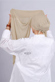 Crepe Bonnet Fermé - Beige clair