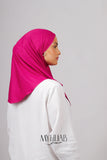 Foular Lycra - Rose fuchsia
