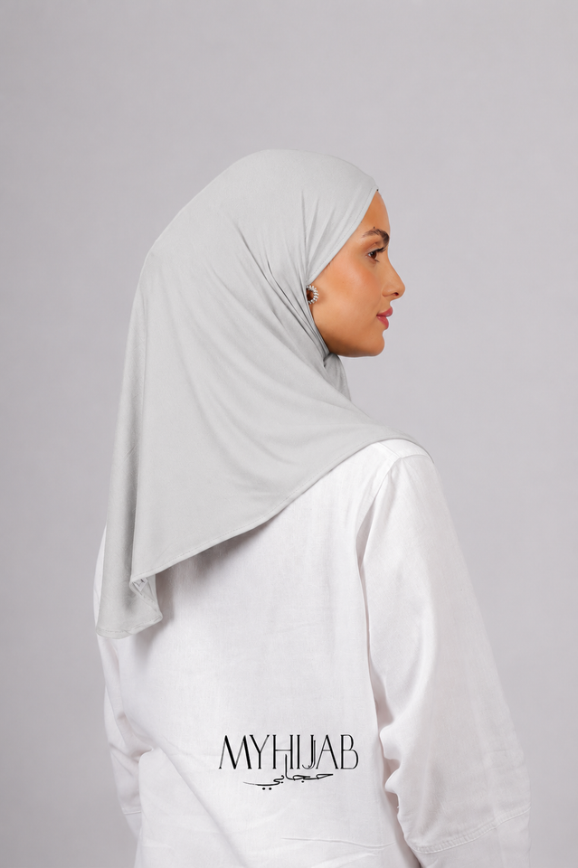 Foular Lycra - Gris clair