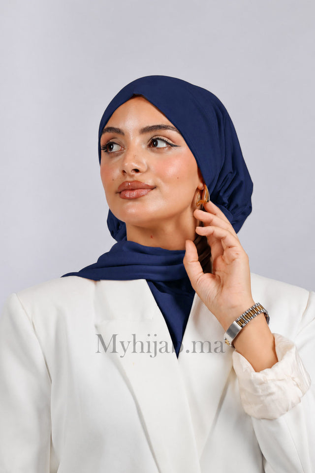 Turban Amira - Bleu Marine
