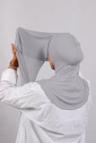 Crepe Bonnet Ninja- Gris clair