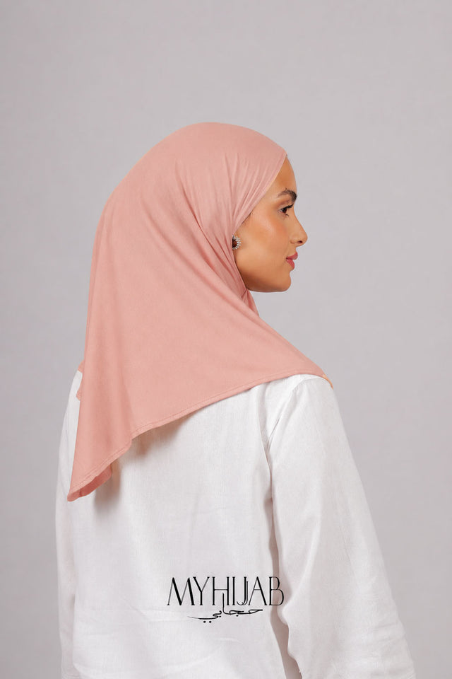 Foular Lycra - Rose sauman