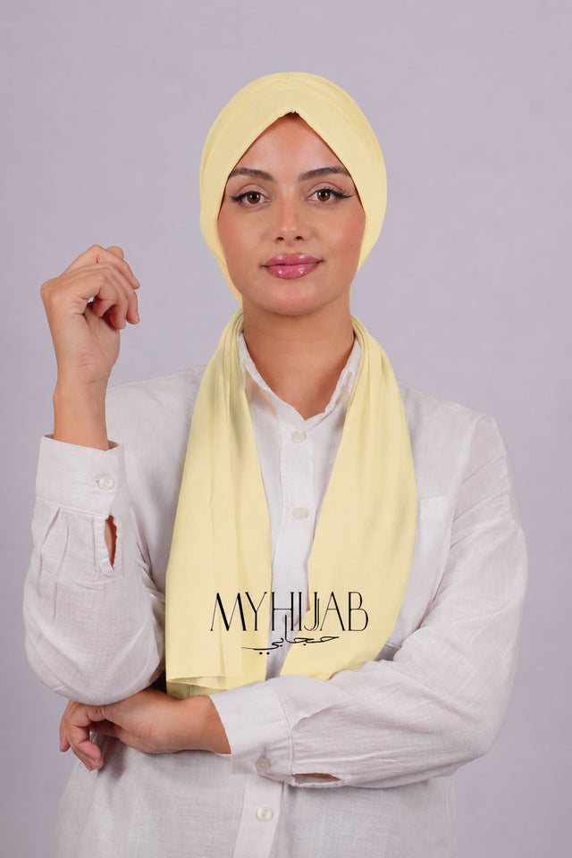 Turban Dubai - Jaune