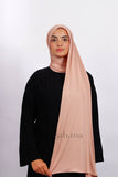 Lycra Coton - Beige pink fonce
