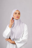 Foular Lycra - Mauve gris