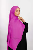 Lycra Coton - magenta fonce