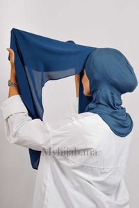 Crepe Bonne Ninja - Bleu jeans foncé