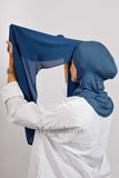 Crepe Bonne Ninja - Bleu jeans foncé
