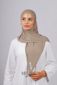 Foular Lycra - Beige nude