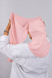Crepe Bonnet Ninja- Rose bebe