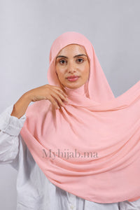 Crepe Bonnet Ninja- Rose bebe