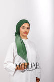 Foulard Turban Dégradé - Vert foncé