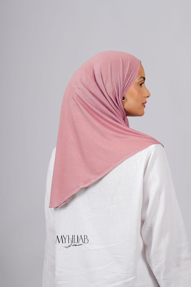 Foular Lycra - Rose nude