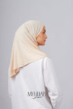 Foular Lycra - Beige sauman
