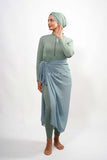 BURKINI YARA - Vert pastelle