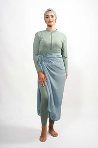 BURKINI YARA - Vert pastelle